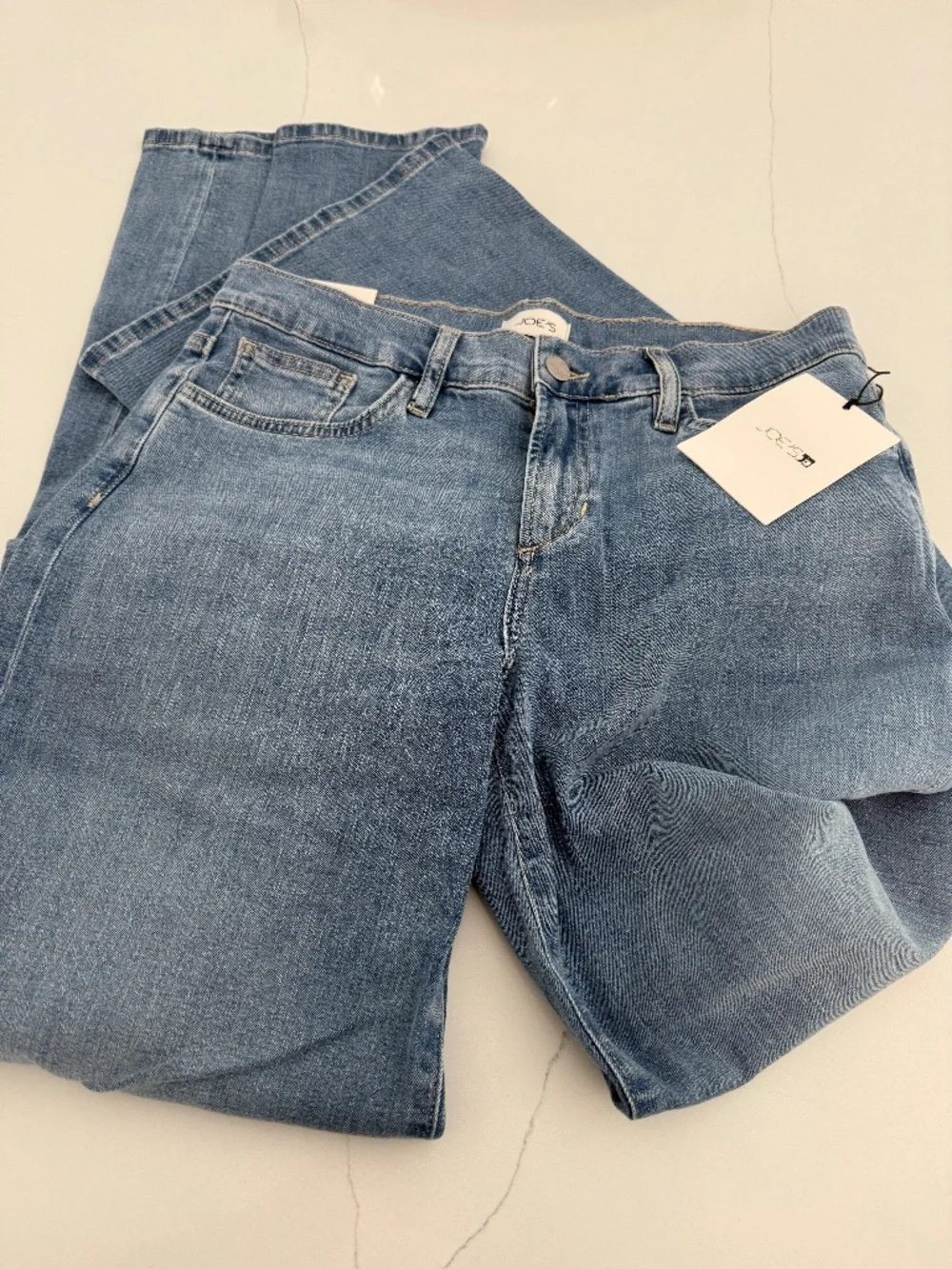 Joe's Jeans The Lou Lou I'm Impeccable Color NWT Size 27 Wide Leg Low Rise